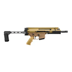 FN AMERICA SCAR 15P 5.56mm NATO 7.5in 10rd FDE SBT Brace Semi-Auto Pistol (38-101885)