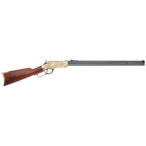 TAYLORS & COMPANY 1860 Henry .45LC 24.25in 13rd Walnut Laser Engraved Lever-Action Rifle (550295)