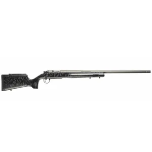 CHRISTENSEN ARMS Mesa Long Range .28 Nosler 26in 4rd Tungsten Cerakote/Black with Gray Webbing Bolt-Action Rifle (801-02005-00)