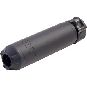 SUREFIRE SOCOM6-MINI4 6mm Cal Low Back Pressure 5.9in Black Suppressor (SOCOM6-MINI4-BK)