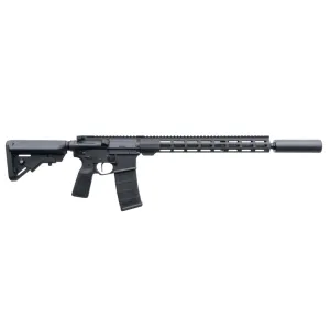 CMMG AOB AR15 5.56mm 16.1in 30rd Armor Black Semi-Auto Rifle w/ 556K Suppressor (55AC79E-AB)