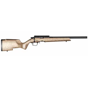CHRISTENSEN ARMS Ranger .22 WMR 18in 9rd Tan with Black Webbing Bolt-Action Rifle (801-12013-00)