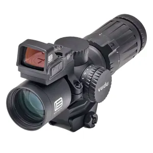 EOTECH Vudu 3-9x32 SFP MR5 Reticle Ultra-Short Riflescope Package with EFLX & Ring Mount (VDU3-9PKG3)