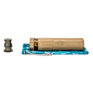GRIFFIN ARMAMENT Dual-Lok HRT-556 Magpul Flat Dark Earth Suppressor (GADLHRT5FDE-W)