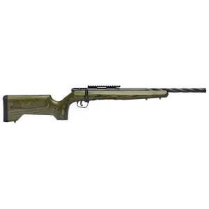 SAVAGE B Series Timber Tactical .22 WMR 18in Threaded 9rd OD Green Stock Bolt-Action Rifle (70551)