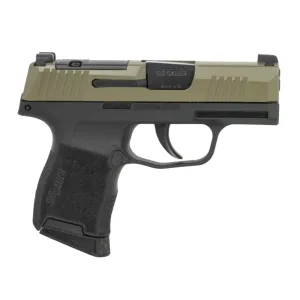 SIG SAUER P365 9mm 3.1in 10rd Moss Green Semi-Auto Pistol (365-9-GXR3P)