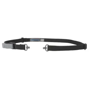 BLUE FORCE GEAR Vickers ONE Push Button Black 1in Sling (VCAS-PB-100-AA-BK)