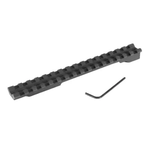 EVOLUTION GUN WORKS 0 MOA LR (3-Hole) Undrilled Picatinny Rail For Mauser 98 (47022)