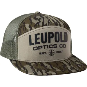 LEUPOLD Men's Mossy Oak Bottomland 7 Panel Trucker (186779)