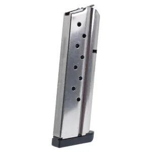 CHECK-MATE .38 Super 9rd Stainless Magazine For 1911 (CM3819119S)