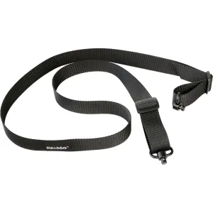 BULLDOG CASES Two Point Black Sling with Deluxe QD Push Button Swivels (BD832)