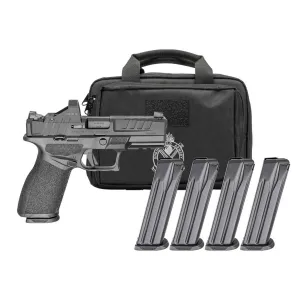 SPRINGFIELD ARMORY Echelon 4.0 FC 9mm 4in 4x10rd Black CA Compliant Gear Pac Striker-Fired Pistol (EC9409BFCCA-PAC)