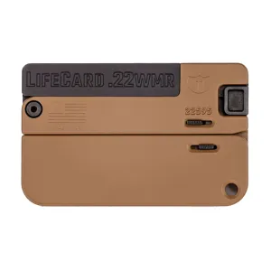 TRAILBLAZER FIREARMS LifeCard .22WMR Barrett Brown All-Aluminum Pistol (LC2-BBN)