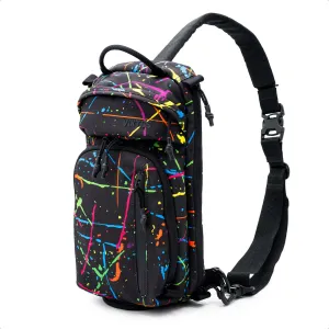 VIKTOS Upscale3 GRITR Splatter Tactical EDC Nylon Slingbag with Concealed Carry Compartment (GRITR210000)