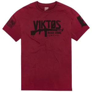 VIKTOS Men's RPD Red Heather Short Sleeve Shirt (19231)