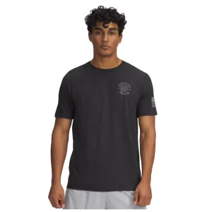 UNDER ARMOUR Men's Freedom Skull Black/Steel SS Shirt (1389926-001)