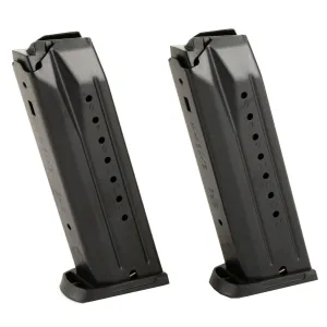 RUGER SR9/SR9c/9E 9mm 17rd Value 2-Pack Blued Magazine (90449)