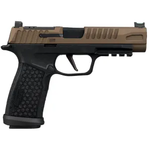 SIG SAUER P365-FUSE X-Series 9mm 4.3in 2x21rd/1x17rd Two-Tone Bronze Optic Ready Pistol (365XF-9-FBZXR3)