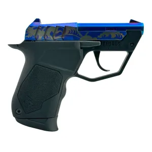 TAURUS 22 TUC 22 LR 2.5in 9rd Blue Great Wave Semi-Automatic Pistol (1-22TUC13BL-GW)