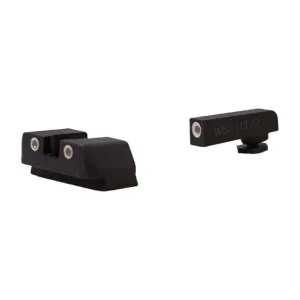 WILLIAMS Triton Classic White Night Sight Set for Glock 20, 21, 29, 30, 31, 32, 36, and 41 (606744)