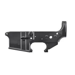 RUGER 7075-T6 Forged Aluminum Black AR Stripped Lower (28500)
