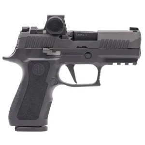 SIG SAUER P320-XCompact 9mm 3.6in 2x 15rd Mags Black Striker-Fired Pistol w/ ROMEO-X SIG-LOC PRO (320XC-9-BXR3-RXSL)