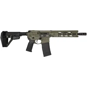 DIAMONDBACK FIREARMS DB15 Obsidian 300 Blackout 10.5in 30rd Olive Drab Green Semi-Auto AR Pistol (DBF1984B101)