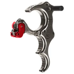 T.R.U. BALL ARCHERY Executive Quick Silver Brass Medium Release Aid (TEXC-QS-M)