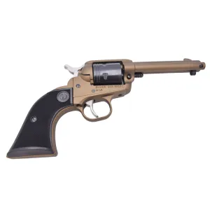 RUGER Wrangler 22LR 4.6in 6rd Bronze Revolver With Brown/Tan Holster (2065)