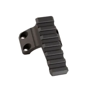 AMERICAN DEFENSE Delta 30mm Tall 7 Lug LRF Picatinny Scope Mount Ring Cap (AD-DRC-30-BLK-7LUGT)
