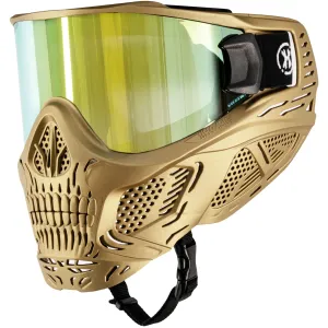 HK ARMY HSTL Skull Metallic Gold Goggle (77100370)