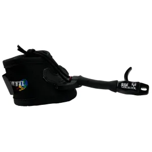T.R.U. BALL ARCHERY Bone Collector Bandit Black Release With Velcro Strap (BCBV-BK)
