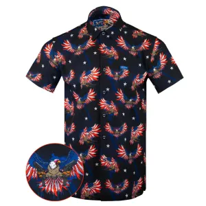 RETRO RIFLE Men's Strafing Run Button Down Shirt (67895551)