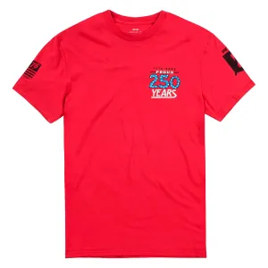 VIKTOS Men's America 250 Red SS Tee (19270)