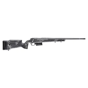 BERGARA B-14 Squared Crest 308 Win 20in 5rd Sniper Gray Bolt-Action Rifle with Omni Muzzlebrake and Fluted Bolt (B14S751)