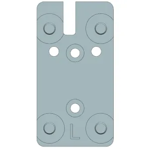 BERETTA 90 Series Leupold Footprint Red Dot Optic Plate Kit (EUS03051)