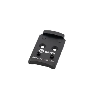 GRITR Aluminum Optic Plate for Mounting Holosun EPS Optics to Walther PDP 2.0
