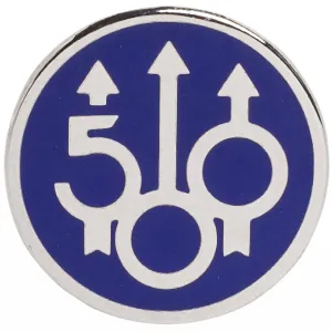 BERETTA 500 Years Commemorative Blue/Silver Pin (OG641A20280M8Y)