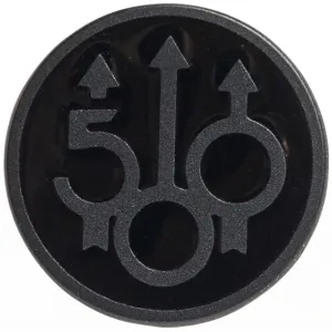 BERETTA 500 Years Commemorative Black/Gunmetal Pin (OG641A20280M8Z)