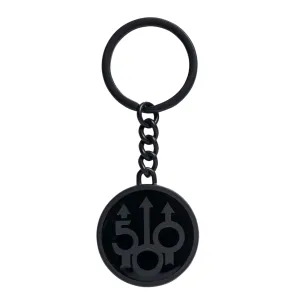 BERETTA 500 Years Commemorative Black/Gunmetal Key Hanger (OG651A20280M8Z)