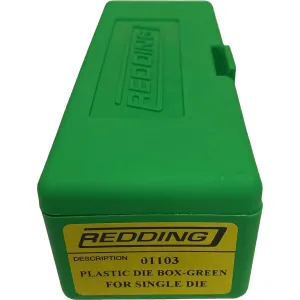 REDDING Individual Green Die Storage Box (01103)