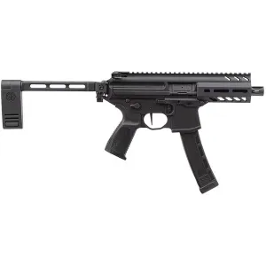 SIG SAUER MPX SBR 9mm 4.5in 35rd Black Semi-Automatic Rifle (RMPX-4B-9-35-SBR)