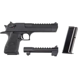 MAGNUM RESEARCH Desert Eagle Mark XIX .50AE 6in 7rd RH Combo Caliber Kit SAO Pistol with 6-inch .429 DE Black Barrel and .50AE magazine (DE50-429)