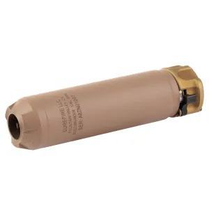 SUREFIRE SOCOM6-MINI4 6mm ARC Dark Earth Mini Rifle Suppressor (SOCOM6-MINI4-DE)