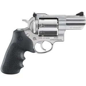 RUGER Super Redhawk 357 Mag/38 Special 2.5in 8rd Rubber Grips Stainless Revolver (5529)