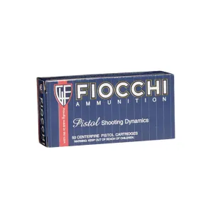 FIOCCHI 38 S&W Short 145 Grain LRN Ammo, 50 Round Box (38SWSHL)