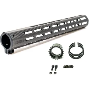 FAXON Streamline Carbon Fiber 15in M-LOK Handguard (FFHGMLOK15C1)