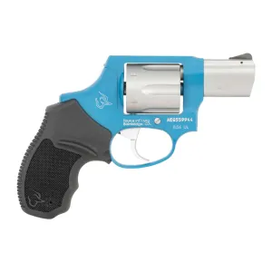 TAURUS 856 Ultra-Lite 38 Special +P 2in 6rd Sky Blue/Stainless DA/SA Revolver (2-85629ULC23CH)