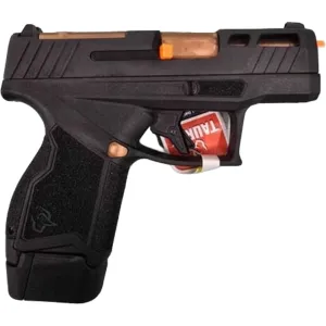 TAURUS GX4 9mm 3in 2x10 Black/Black Bronze PVD Striker-Fired Pistol (1-GX4MP931-10BP)