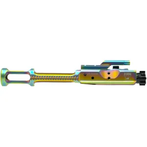 FAXON 5.56 Gunner Lightweight 9310 Nitride Chameleon PVD Complete Bolt Carrier (FF556BCGCNITRIDE-LW-NCR)